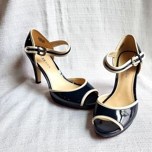 Peep Toe Heeled Dress Sandal